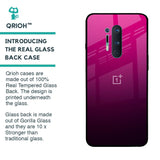 Purple Ombre Pattern Glass Case for OnePlus 8 Pro