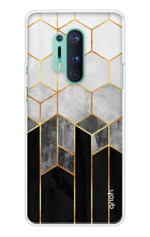 Hexagonal Pattern OnePlus 8 Pro Back Cover