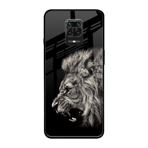 Brave Lion Redmi Note 9 Pro Max Glass Back Cover Online