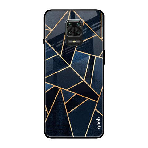 Abstract Tiles Redmi Note 9 Pro Max Glass Back Cover Online