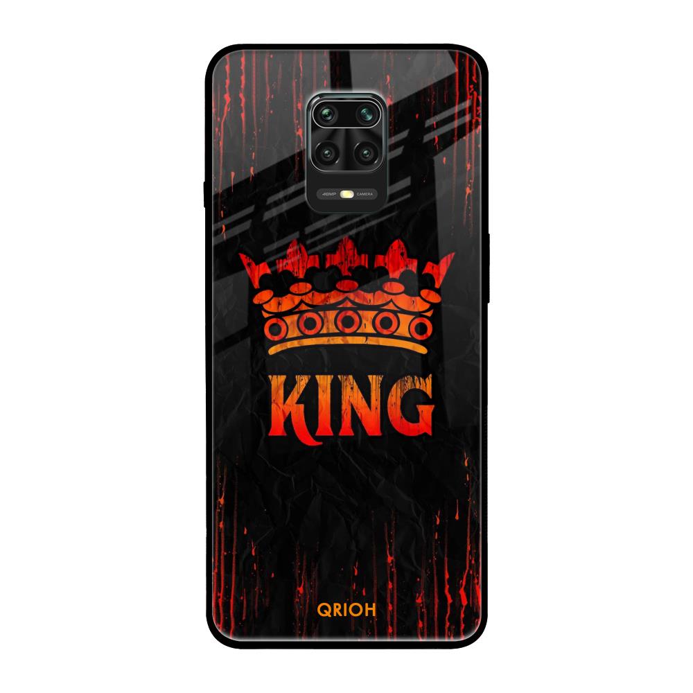 Royal King Redmi Note 9 Pro Max Glass Back Cover Online