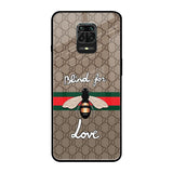Blind For Love Redmi Note 9 Pro Max Glass Back Cover Online