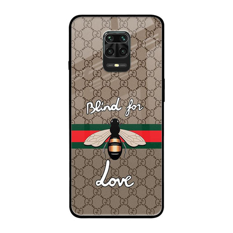 Blind For Love Redmi Note 9 Pro Max Glass Back Cover Online