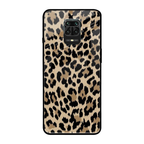 Leopard Seamless Redmi Note 9 Pro Max Glass Cases & Covers Online