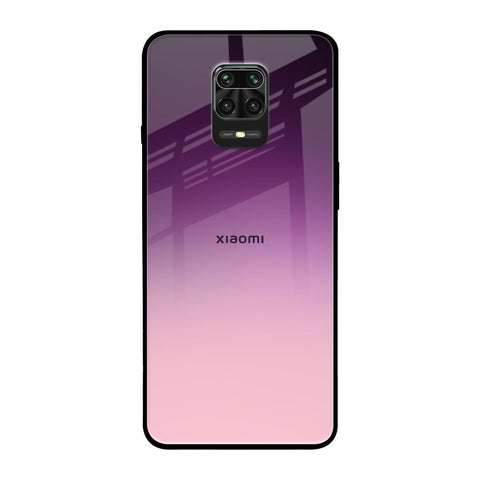 Purple Gradient Redmi Note 9 Pro Max Glass Back Cover Online