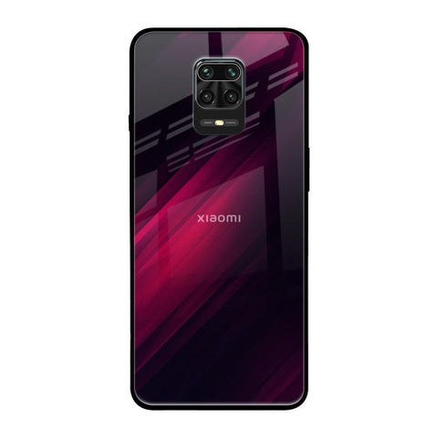 Razor Black Redmi Note 9 Pro Max Glass Back Cover Online