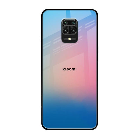 Blue & Pink Ombre Redmi Note 9 Pro Max Glass Back Cover Online
