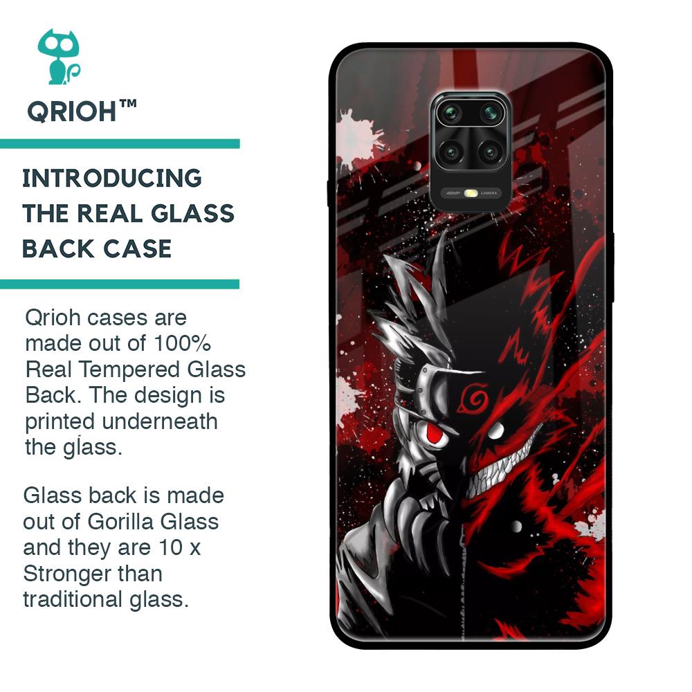 Dark Character Glass Case for Redmi Note 9 Pro Max