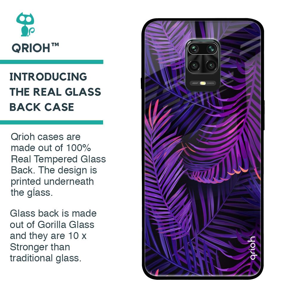 Plush Nature Glass Case for Redmi Note 9 Pro Max