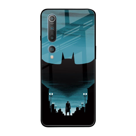 Cyan Bat Xiaomi Mi 10 Glass Back Cover Online