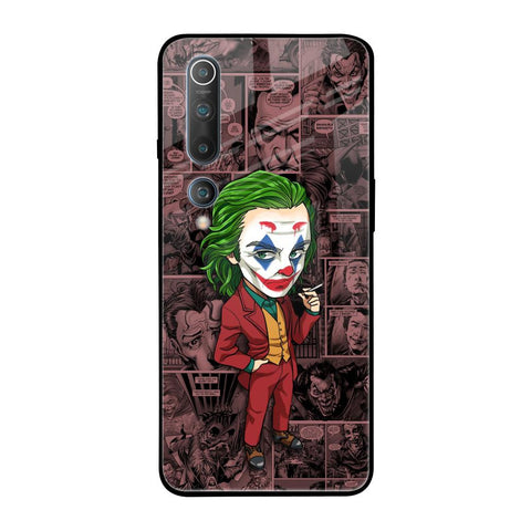 Joker Cartoon Xiaomi Mi 10 Glass Back Cover Online