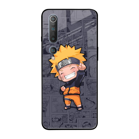 Orange Chubby Xiaomi Mi 10 Glass Back Cover Online