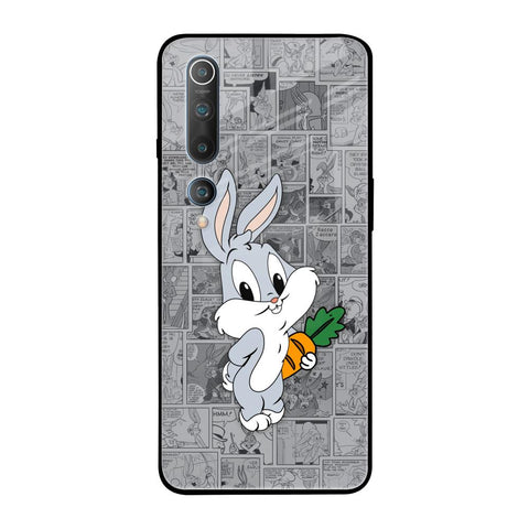 Cute Baby Bunny Xiaomi Mi 10 Glass Back Cover Online