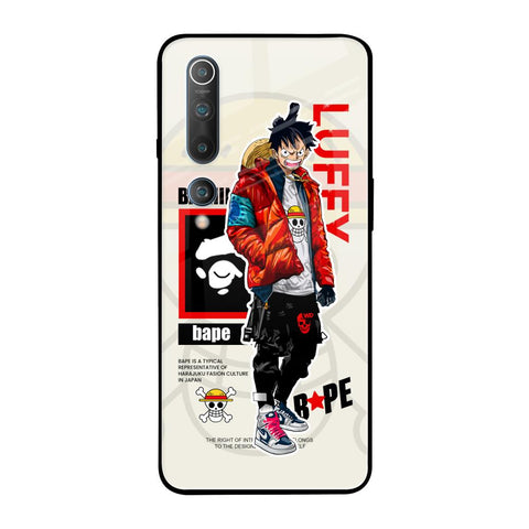 Bape Luffy Xiaomi Mi 10 Glass Back Cover Online