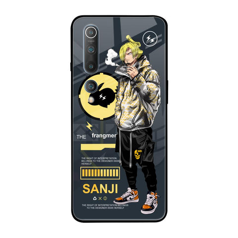 Cool Sanji Xiaomi Mi 10 Glass Back Cover Online