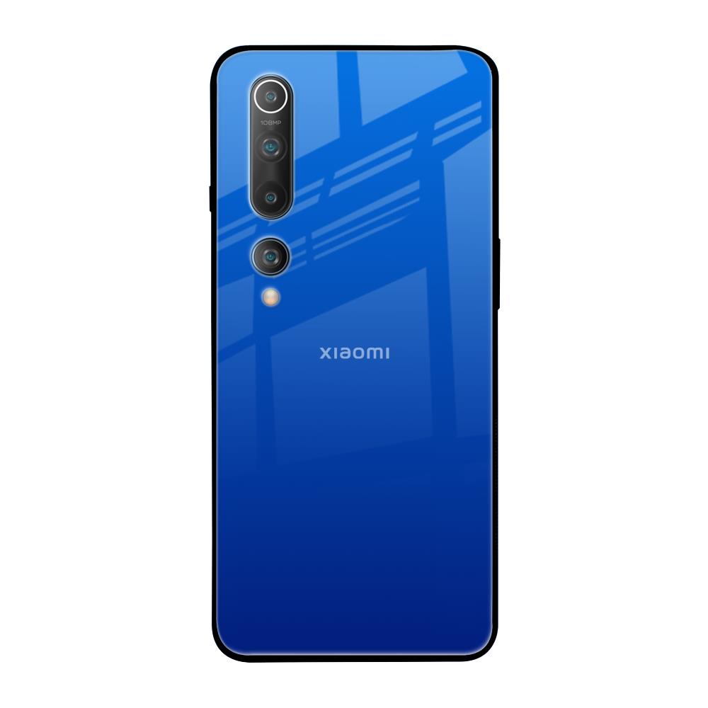 Egyptian Blue Xiaomi Mi 10 Glass Back Cover Online
