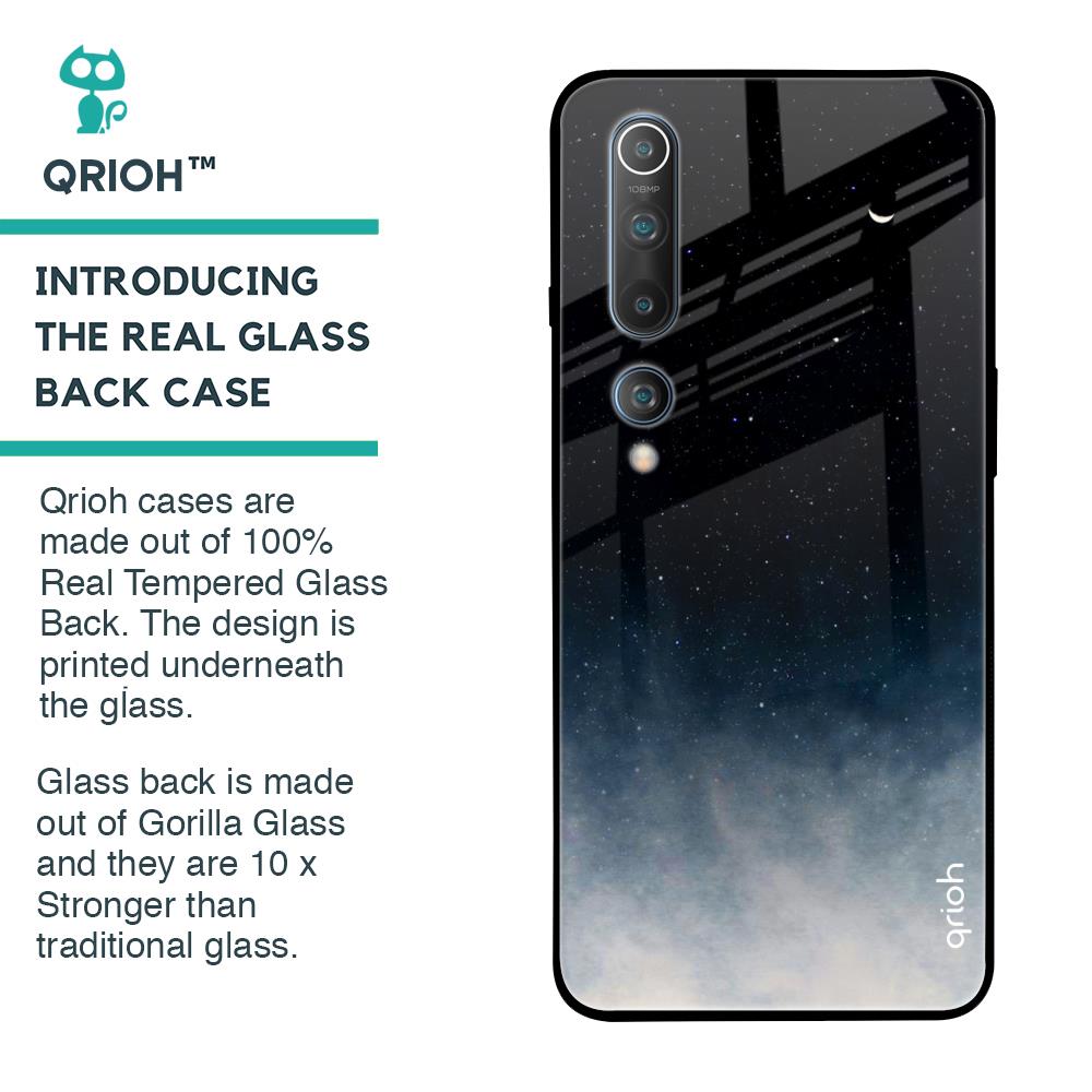 Black Aura Glass Case for Xiaomi Mi 10