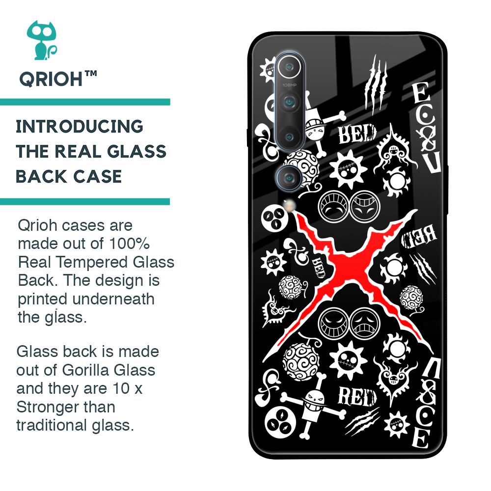 Red Zone Glass Case for Xiaomi Mi 10