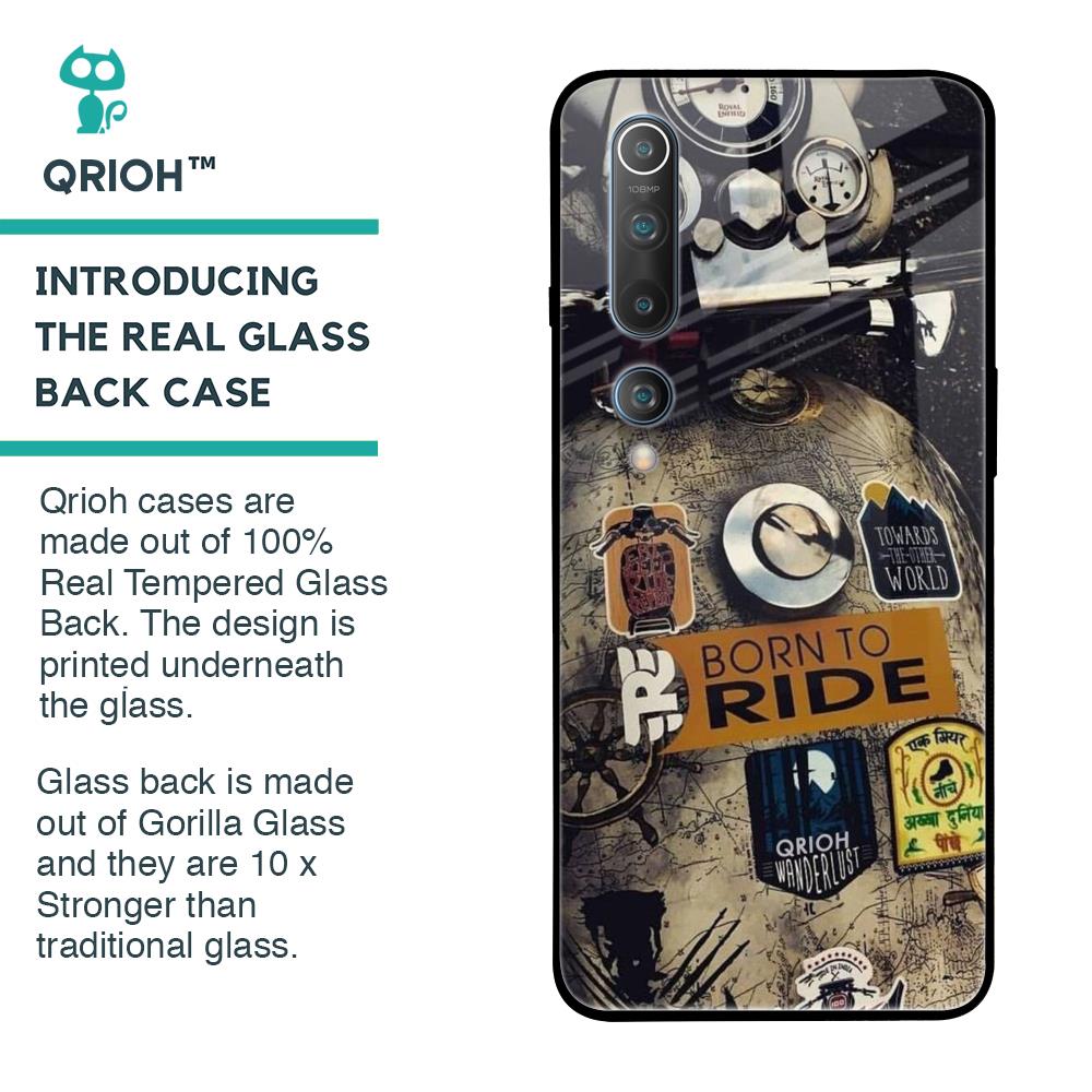 Ride Mode On Glass Case for Xiaomi Mi 10