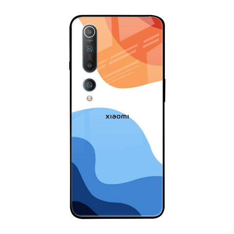 Wavy Color Pattern Xiaomi Mi 10 Pro Glass Back Cover Online