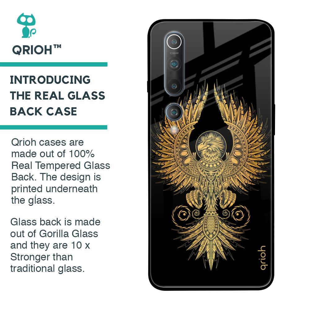 Mythical Phoenix Art Glass Case for Xiaomi Mi 10 Pro