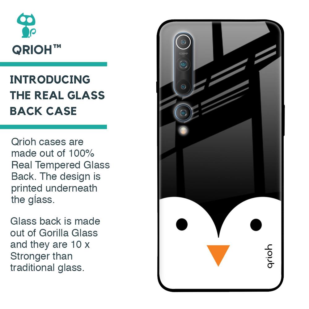 Cute Penguin Glass Case for Xiaomi Mi 10 Pro