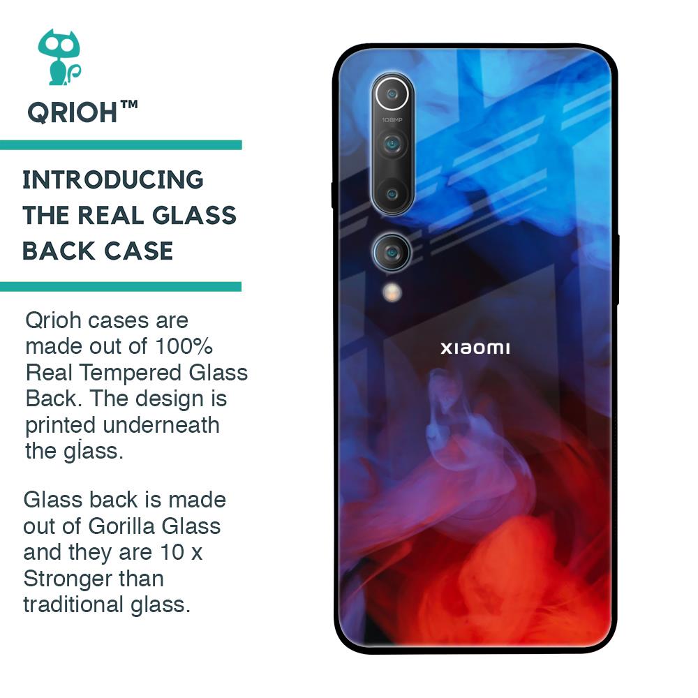 Dim Smoke Glass Case for Xiaomi Mi 10 Pro