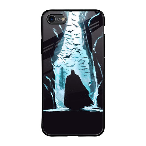 Dark Man In Cave iPhone SE 2020 Glass Back Cover Online