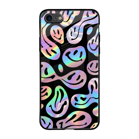 Acid Smile iPhone SE 2020 Glass Back Cover Online