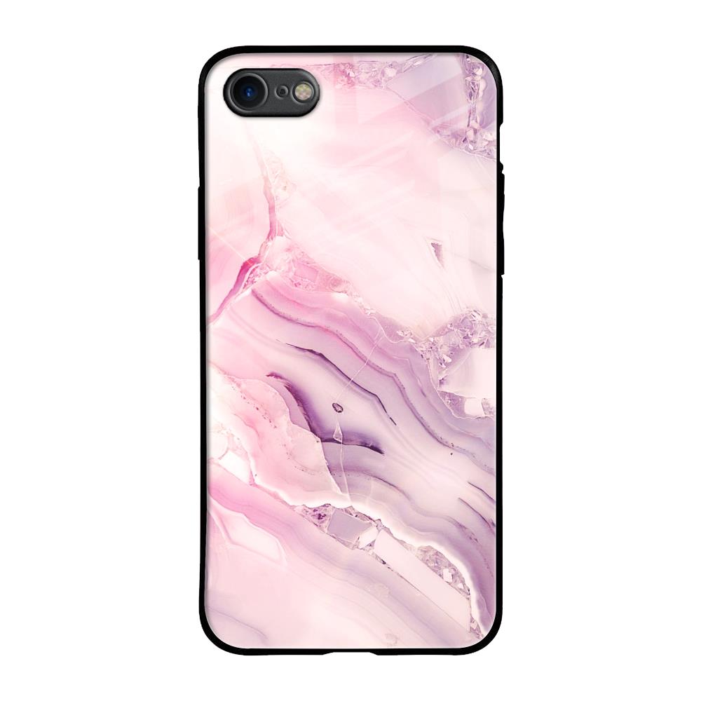 Diamond Pink Gradient iPhone SE 2020 Glass Back Cover Online