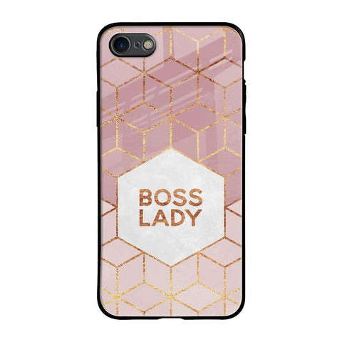 Boss Lady iPhone SE 2020 Glass Back Cover Online