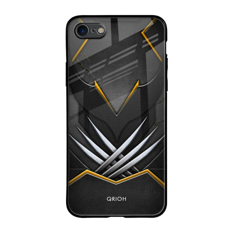 Black Warrior iPhone SE 2020 Glass Back Cover Online