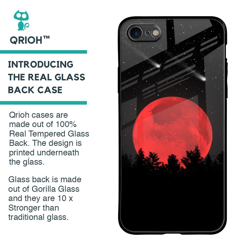 Moonlight Aesthetic Glass Case For iPhone SE 2020
