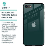 Olive Glass Case for iPhone SE 2020