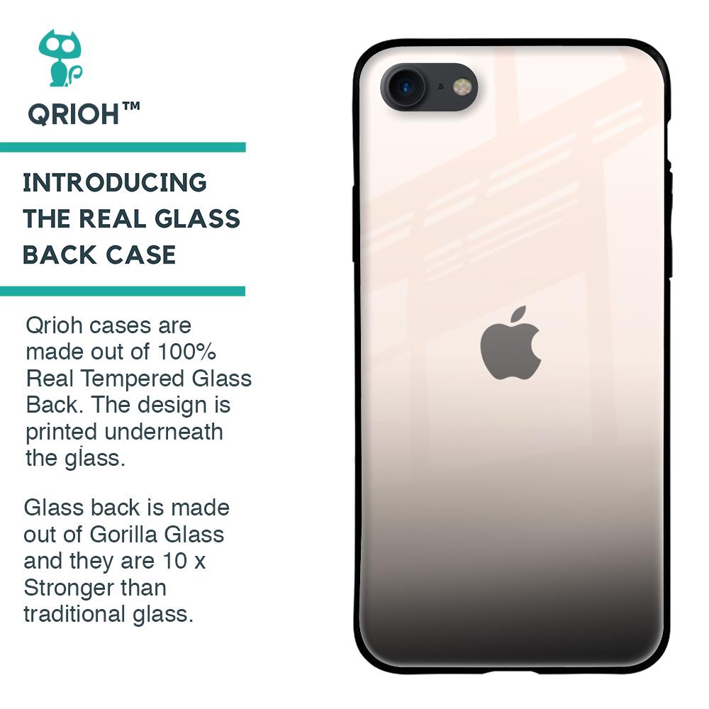 Dove Gradient Glass Case for iPhone SE 2020