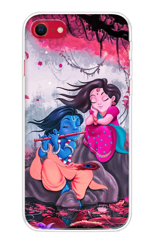 Radha Krishna Art iPhone SE 2020 Back Cover