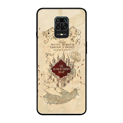 Magical Map Xiaomi Redmi Note 9 Pro Glass Back Cover Online