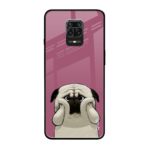 Funny Pug Face Xiaomi Redmi Note 9 Pro Glass Back Cover Online