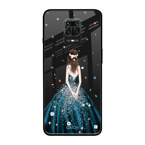 Queen Of Fashion Xiaomi Redmi Note 9 Pro Glass Back Cover Online