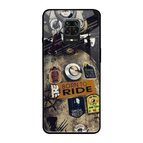 Ride Mode On Xiaomi Redmi Note 9 Pro Glass Back Cover Online