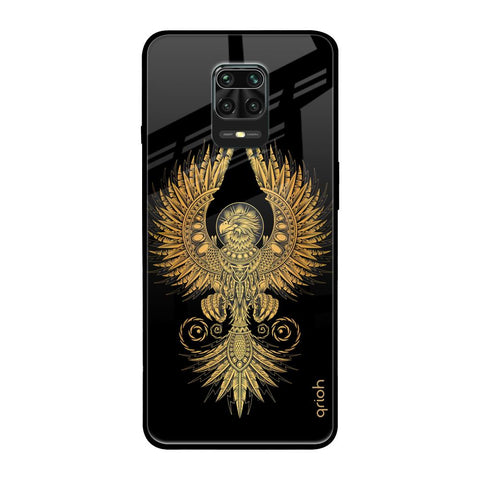 Mythical Phoenix Art Xiaomi Redmi Note 9 Pro Glass Back Cover Online