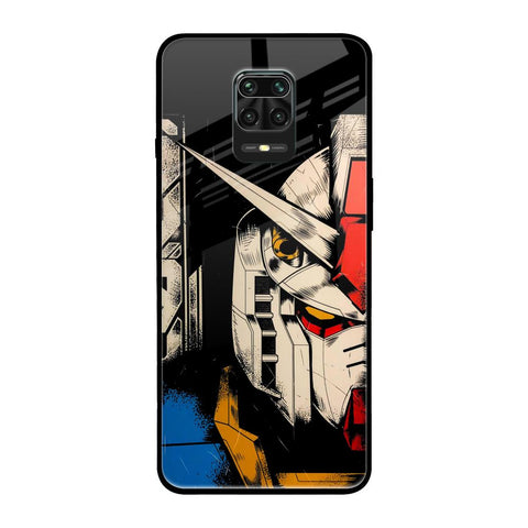 Transformer Art Xiaomi Redmi Note 9 Pro Glass Back Cover Online