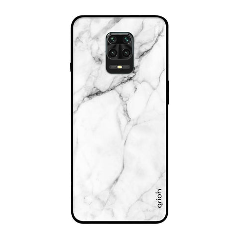 Modern White Marble Xiaomi Redmi Note 9 Pro Glass Back Cover Online