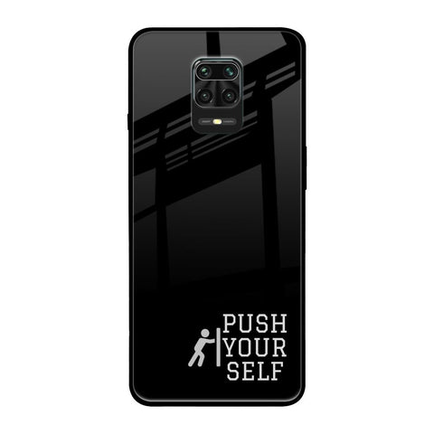 Push Your Self Xiaomi Redmi Note 9 Pro Glass Back Cover Online