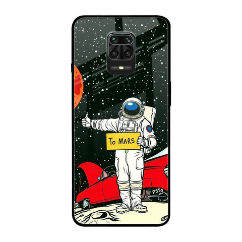 Astronaut on Mars Xiaomi Redmi Note 9 Pro Glass Back Cover Online