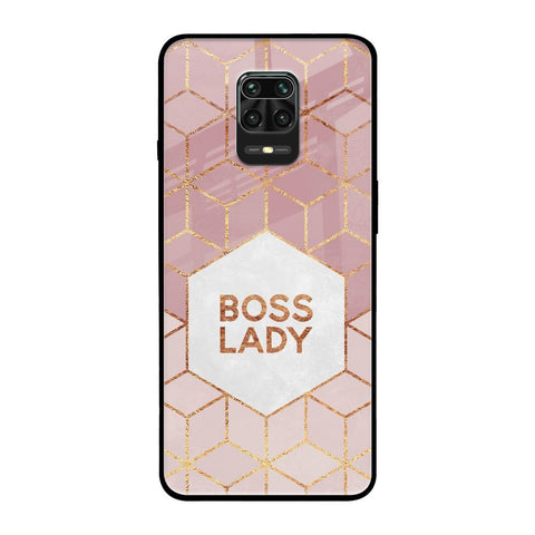 Boss Lady Xiaomi Redmi Note 9 Pro Glass Back Cover Online