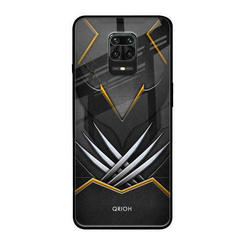 Black Warrior Xiaomi Redmi Note 9 Pro Glass Back Cover Online