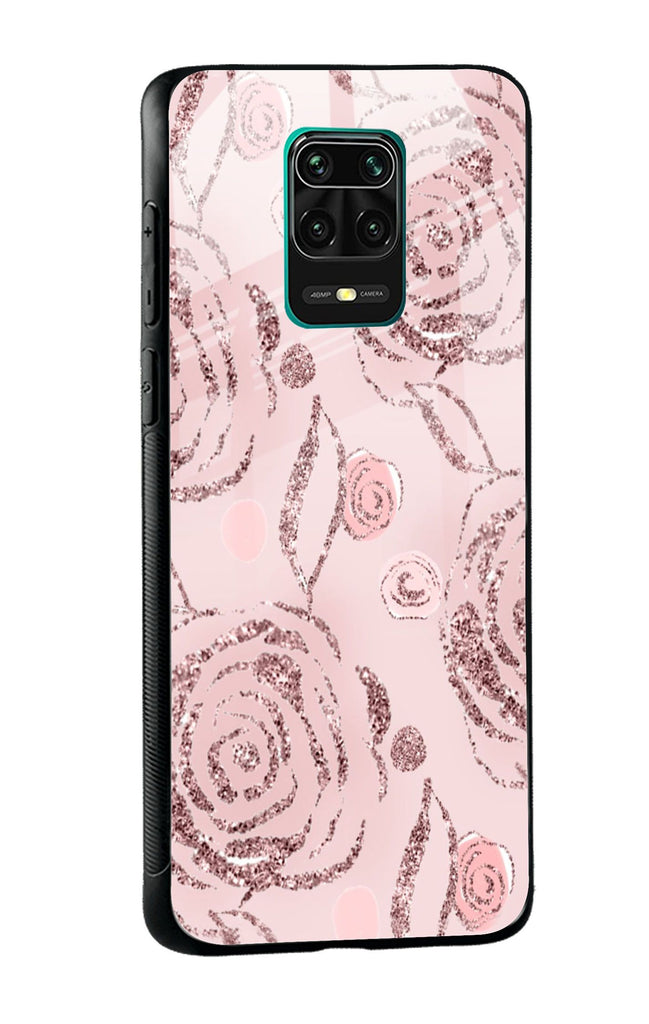 SEAHAI Cover Per Xiaomi Mi 10T / Mi 10T Pro 5G - Custodia In Silicone TPU Morbido, Effetto Marmo Glitter Rosa, Ultra Sottile E Antiurto