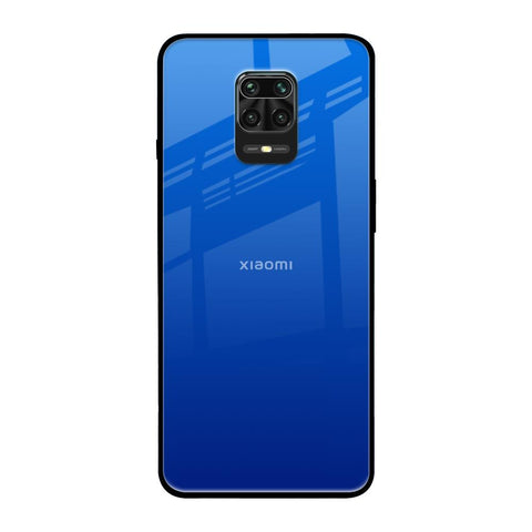 Egyptian Blue Xiaomi Redmi Note 9 Pro Glass Back Cover Online