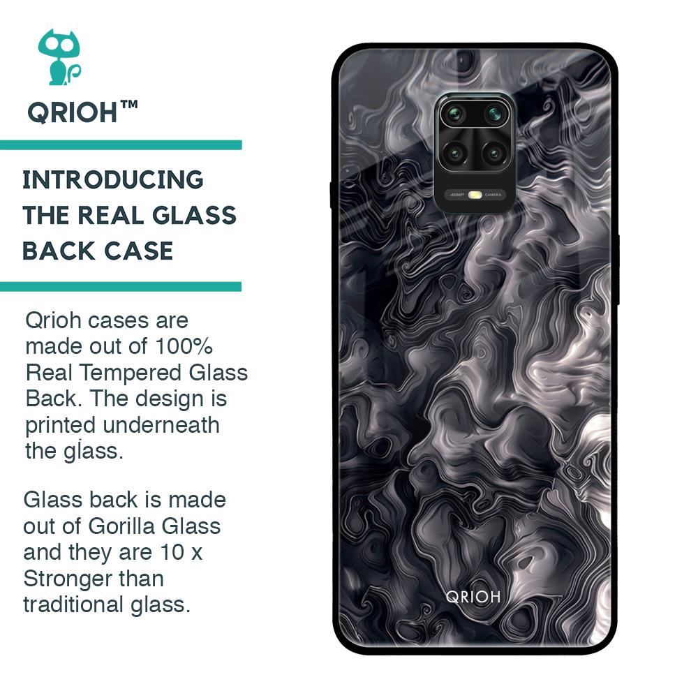 Cryptic Smoke Glass Case for Xiaomi Redmi Note 9 Pro